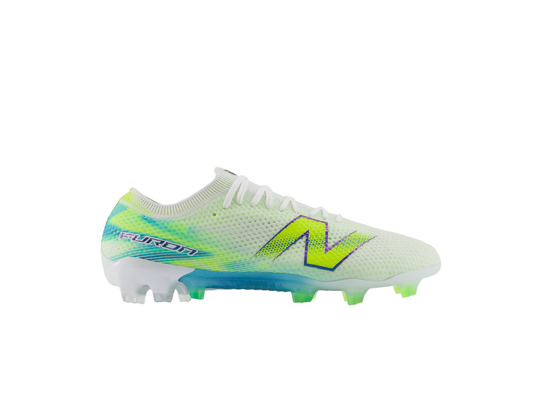 New Balance Furon Elite FG V9 voetbalschoen wit/alkaline green
