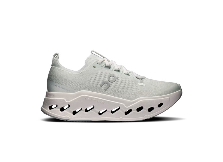 On Cloudsurfer Max loopschoen iceberg/ivory dames