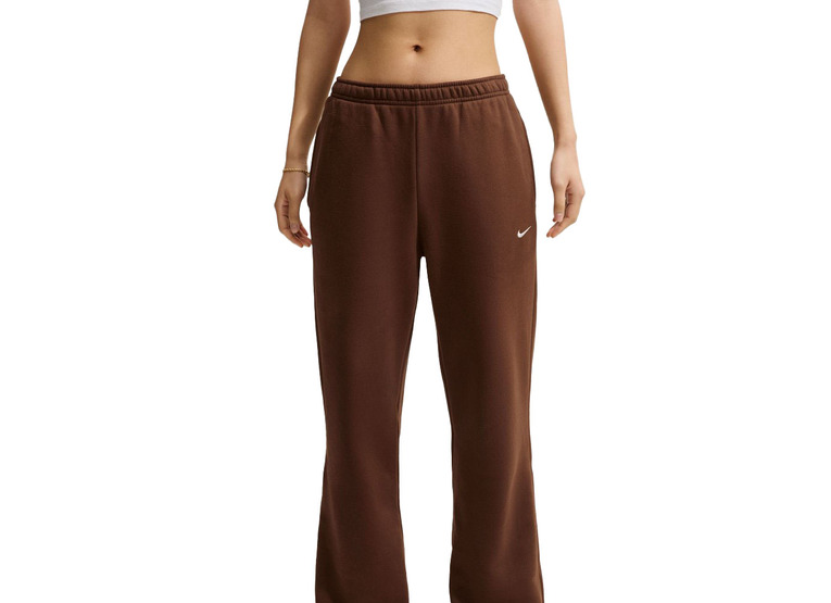 Nike Studio Fleece Medium Weight joggingbroek bruin dames Nike Studio Fleece Medium Weight joggingbroek bruin dames