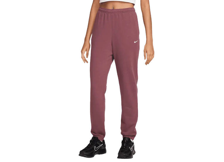 Nike Studio fleece joggingbroek pink smoke dames