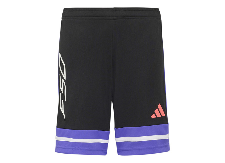 Adidas F50 voetbalshort zwart/paars KIDS