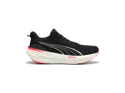 Puma ForeverRun NITRO 3 loopschoen zwart/ultra red heren Puma ForeverRun NITRO 3 loopschoen zwart/ultra red heren