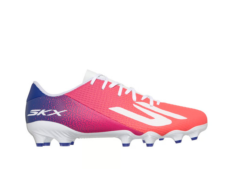 Skechers SKX 2 Academy FG voetbalschoen blauw/roze Skechers SKX 2 Academy FG voetbalschoen blauw/roze