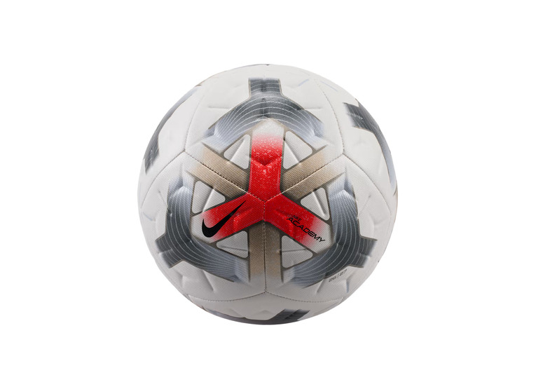 Nike Academy voetbal wit/bright crimson