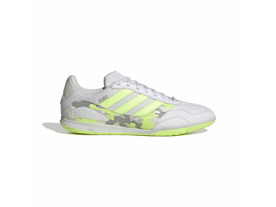 Adidas Super Sala III voetbalschoen Crystal White / Hi-Res Yellow / Off White