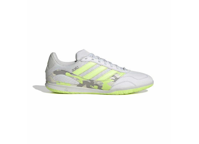 Adidas Super Sala III voetbalschoen Crystal White / Hi-Res Yellow / Off White