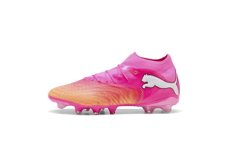 Puma Future 9 Pro FG/AG voetbalschoen poison pink/sun stream