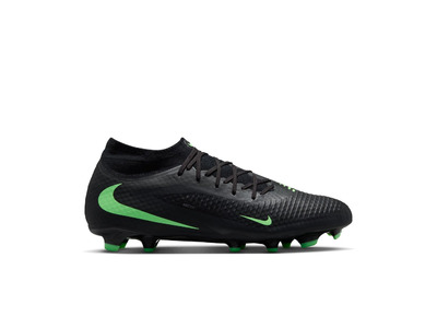 Nike Phantom 6 High Academy voetbalschoen Zwart/Zwart/Illusion Green Nike Phantom 6 High Academy voetbalschoen Zwart/Zwart/Illusion Green