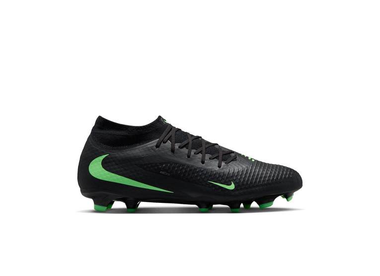 Nike Phantom 6 High Academy voetbalschoen Zwart/Zwart/Illusion Green Nike Phantom 6 High Academy voetbalschoen Zwart/Zwart/Illusion Green