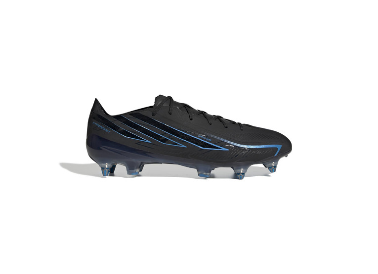 Adidas F50 Hyperfast Elite voetbalschoen Core Black/ Core Black/ Lucid Ray Blue Adidas F50 Hyperfast Elite voetbalschoen Core Black/ Core Black/ Lucid Ray Blue
