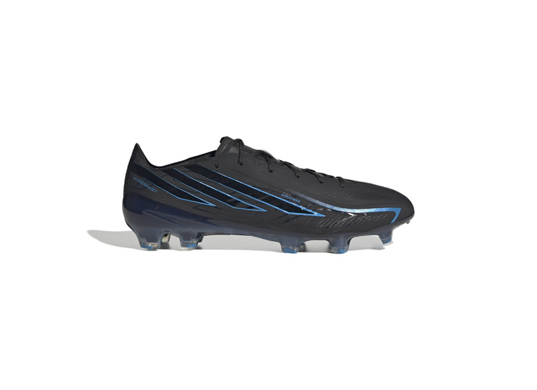 Adidas F50 Hyperfast Elite voetbalschoen Core Black/ Core Black/ Lucid Ray Blue