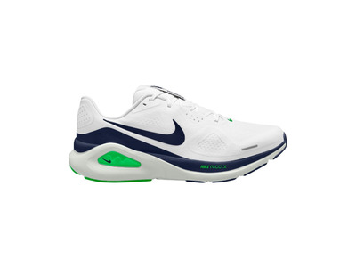 Nike Structure 26 Hardloopschoen heren Wit/Green Spark/Summit White/Midnight Navy
