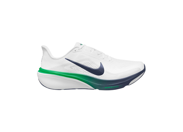 Nike Pegasus 42 hardloopschoen Heren Wit/Green Spark/Midnight Navy Nike Pegasus 42 hardloopschoen Heren Wit/Green Spark/Midnight Navy