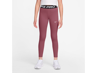 Nike Pro Legging Meisjes Pink Smoke/Wit