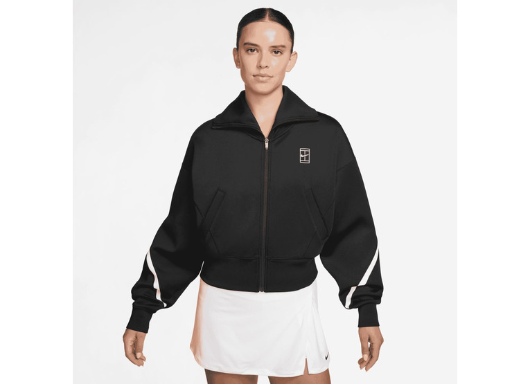 Nike Advantage Tennisjack Dames Zwart/Wit Nike Advantage Tennisjack Dames Zwart/Wit
