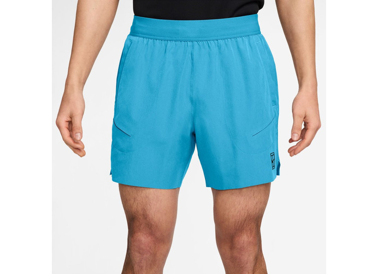 Nike Court Advantage Dri-FIT tennisshorts Heren Baltic Blue/Zwart