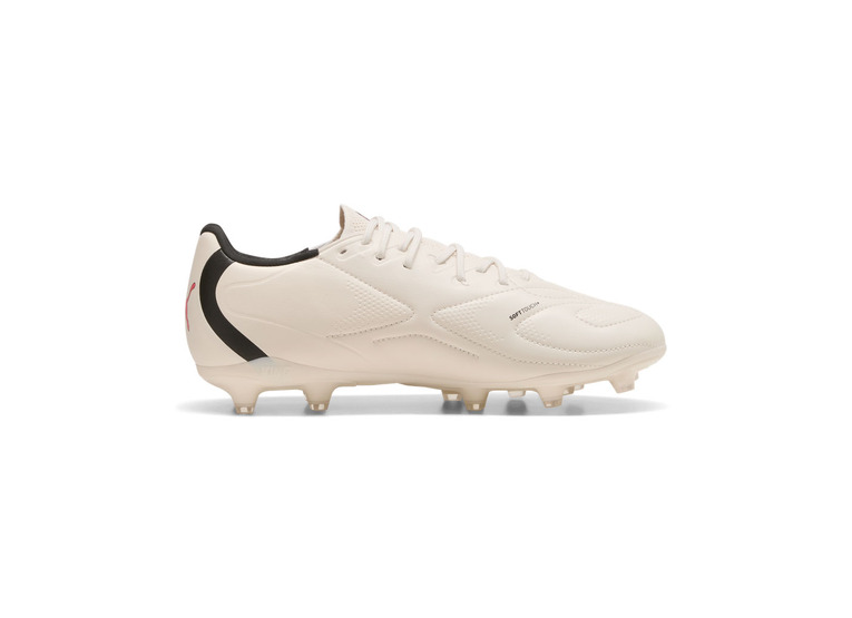 Puma King 20 Match FG/AG Voetbalschoen Sugared Almond-PUMA Black-Ultra Red