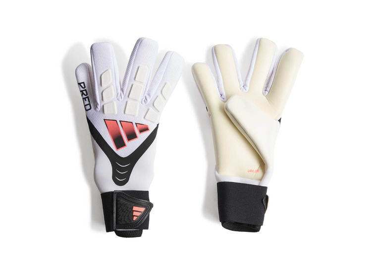 Adidas Predator Competition Keepershandschoen wit/zwart/solar turbo Adidas Predator Competition Keepershandschoen wit/zwart/solar turbo