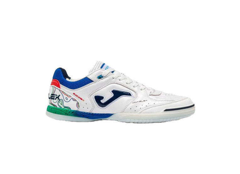 Joma Top Flex IN voetbalschoen wit/multi