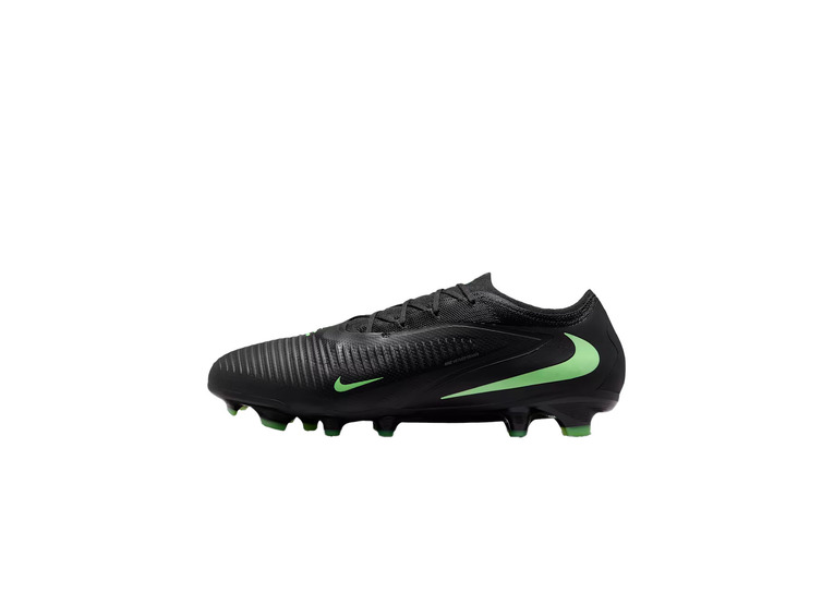 Nike Phantom 6 low Pro FG voetbalschoen zwart/illusion green