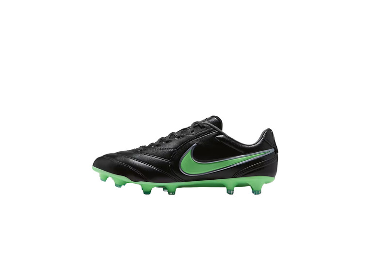 Nike Tiempo Ligera Pro FG voetbalschoen zwart/illusion green