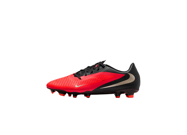 Nike Phantom 6 low academy FG voetbalschoen bright crimson/zwart Nike Phantom 6 low academy FG voetbalschoen bright crimson/zwart