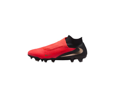 Nike Phantom 6 high pro FG voetbalschoen bright crimson/zwart Nike Phantom 6 high pro FG voetbalschoen bright crimson/zwart