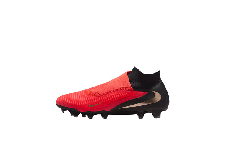Nike Phantom 6 high pro FG voetbalschoen bright crimson/zwart Nike Phantom 6 high pro FG voetbalschoen bright crimson/zwart