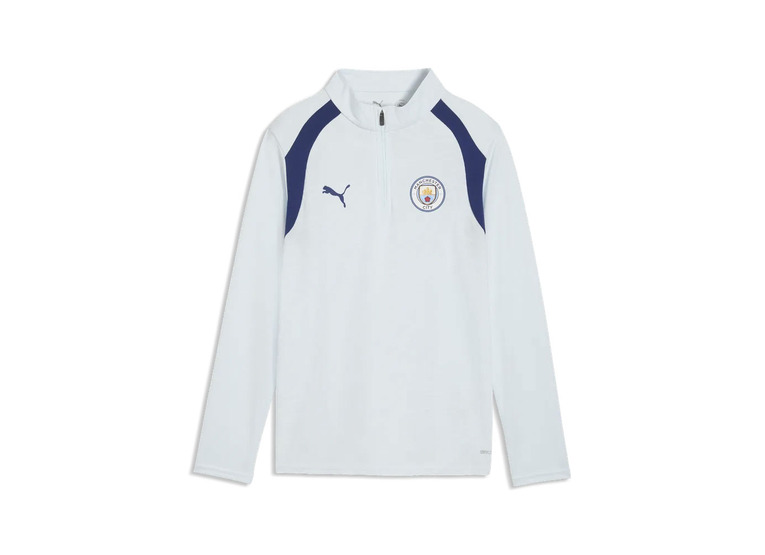 Puma MCFC training 1/4 zip top Jr. dewdrop/blue jewel KIDS