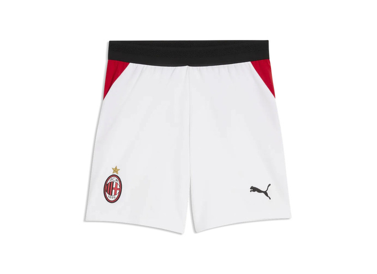 Puma AC Milan 26/27 wedstrijdshort wit KIDS