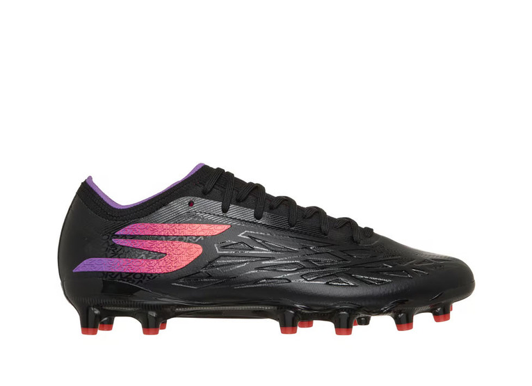 Skechers Razor 2 elite AG voetbalschoen zwart/purper