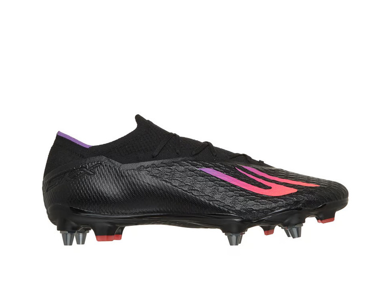 Skechers elite SG voetbalschoen zwart/purper