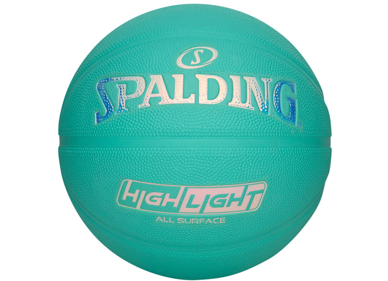 Spalding highlight color rust mint outdoor basketbal Spalding highlight color rust mint outdoor basketbal