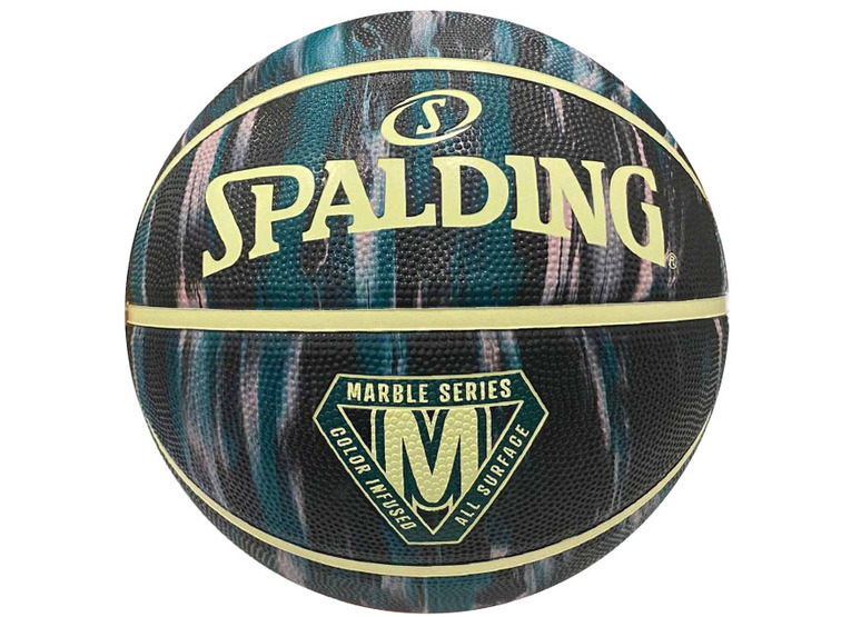 Spalding Marble series basketbal taupe/mauve teal