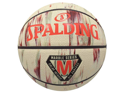 Spalding Marble series basketbal pearl/coffee Spalding Marble series basketbal pearl/coffee