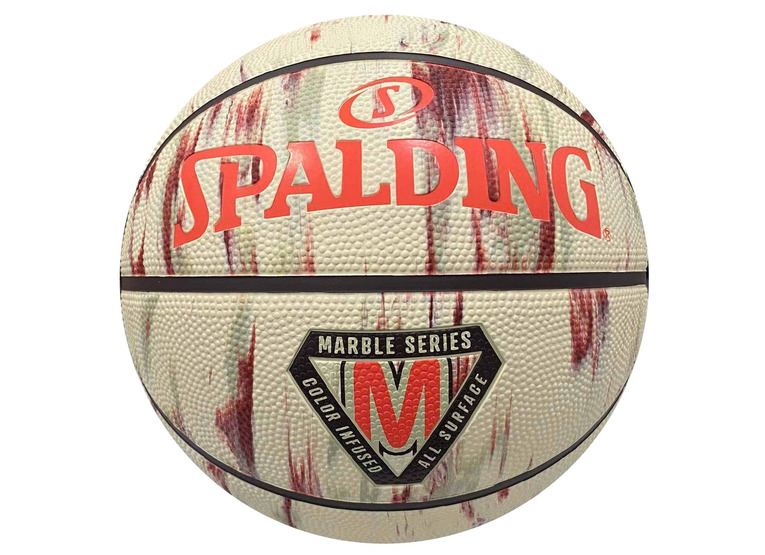 Spalding Marble series basketbal pearl/coffee