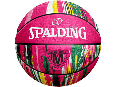 Spalding Marble series basketbal roze Spalding Marble series basketbal roze