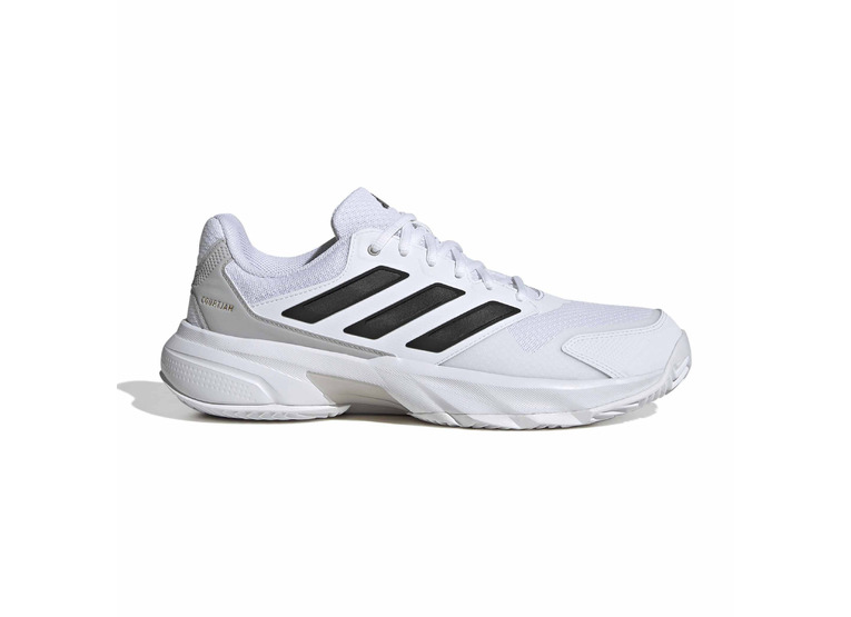 Adidas CourtJam Control 3 Clay Tennisschoenen wit/zwart heren