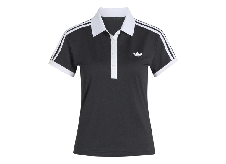 Adidas classic polo zwart dames
