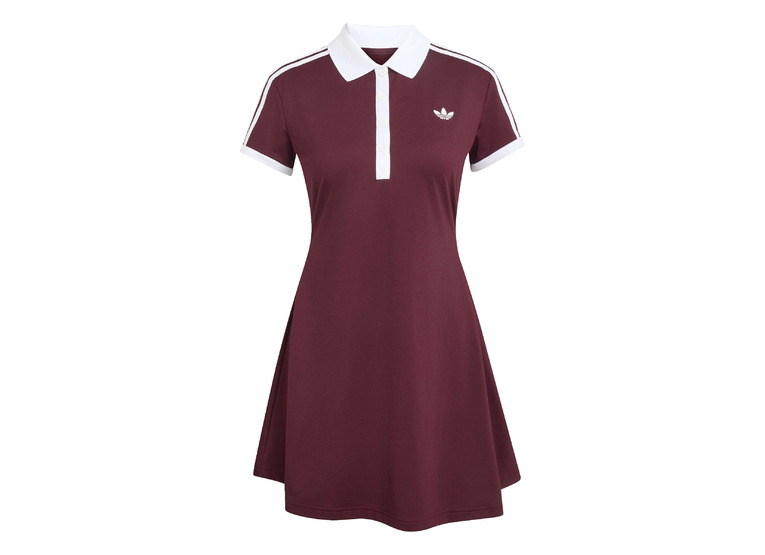 Adidas classic tennisjurk maroon dames