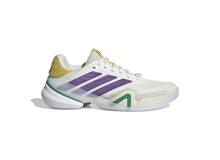 Adidas Barricade 14 Tennisschoenen wit/paars heren
