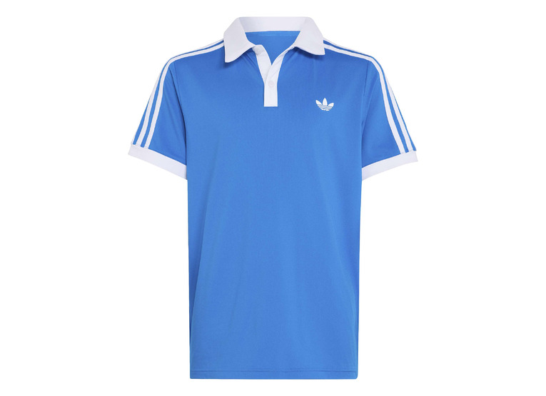 Adidas climacool polo blauw/wit KIDS