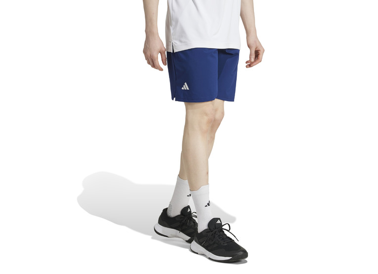 Adidas club stretch short donkerblauw heren