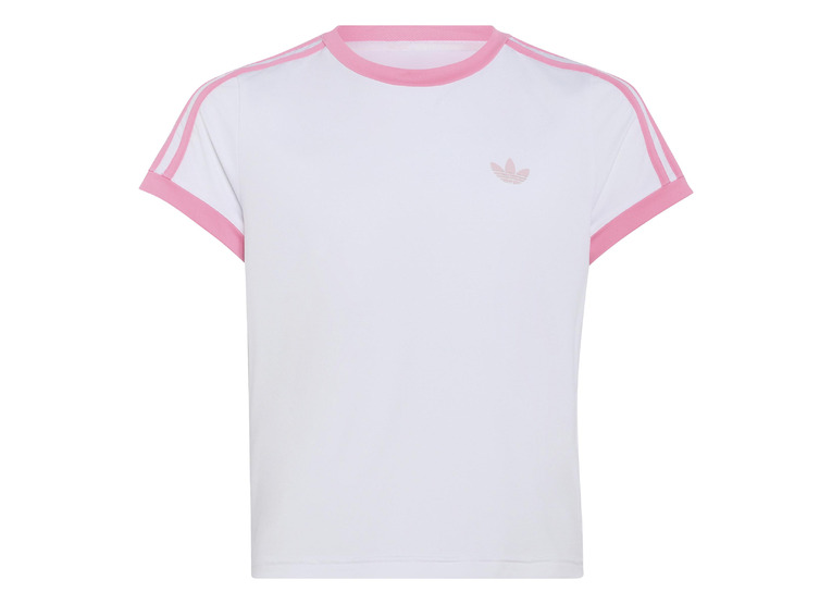 Adidas Y-3 classic climacool T-shirt wit/roze meisjes