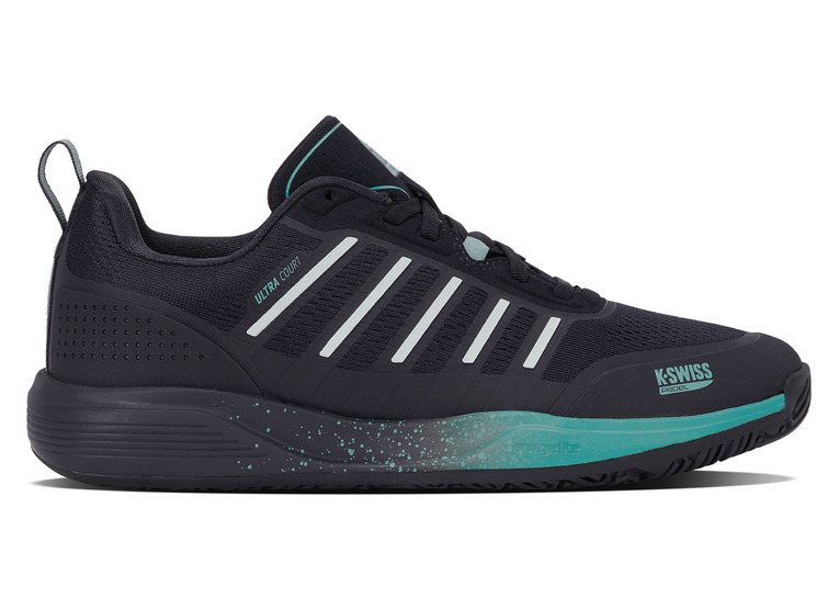 K-Swiss ultra court padelschoen carbon/baltic heren