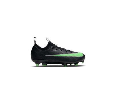 Nike Jr. Mercurial Vapor 17 academy FG voetbalschoen zwart/illusion green KIDS Nike Jr. Mercurial Vapor 17 academy FG voetbalschoen zwart/illusion green KIDS