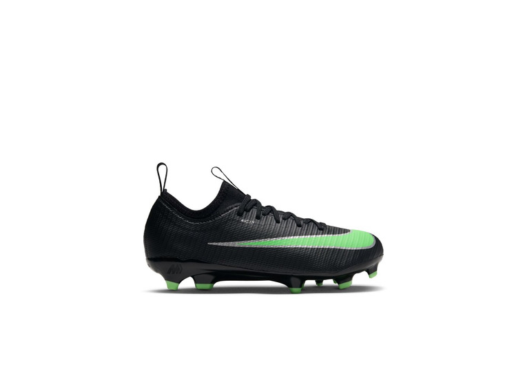 Nike Jr. Mercurial Vapor 17 academy FG voetbalschoen zwart/illusion green KIDS Nike Jr. Mercurial Vapor 17 academy FG voetbalschoen zwart/illusion green KIDS