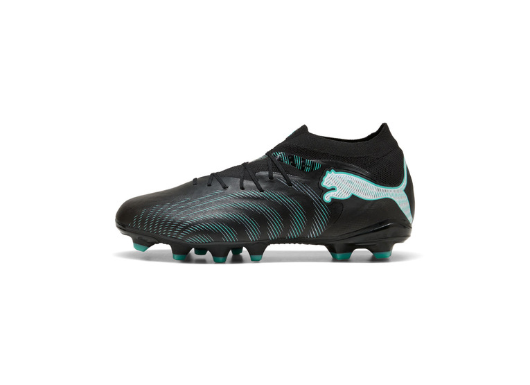 Puma Future 9 Pro FG/AG voetbalschoen zwart/intense mint