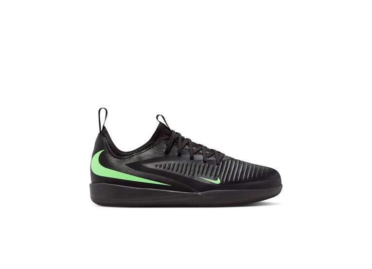 Nike Jr. Phantom 6 low academy IC voetbalshcoen zwart/illusion green KIDS Nike Jr. Phantom 6 low academy IC voetbalshcoen zwart/illusion green KIDS