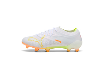Puma Ultra Nitro 7 Pro FG voetbalschoen wit/yellow alert/heat fire Puma Ultra Nitro 7 Pro FG voetbalschoen wit/yellow alert/heat fire
